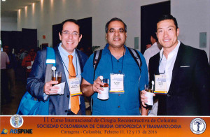 Dr. Sergio Lattes-Mendoza from Duke, Dr. Gupta from Washington University and Dr. Kim  from Hospital for Special Surgery at SCCOT